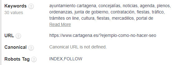 seo ayuntamiento Cartagena