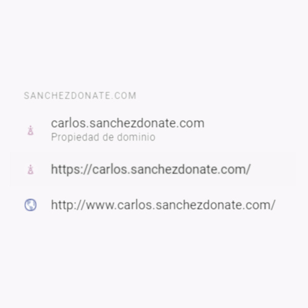 Different versions of a website. HTTPS and WWW