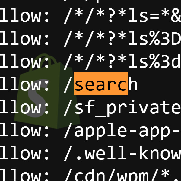 Fallo habitual en el robots.txt de un Shopify internacional