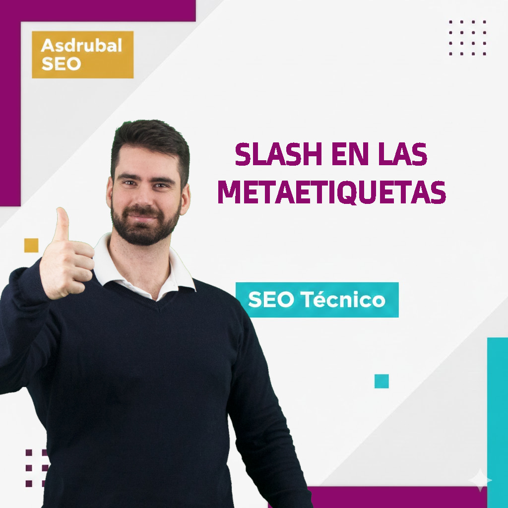 Slash bar o barra inclinada al final de las metaetiquetas