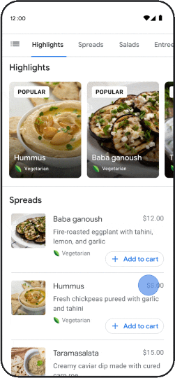 Busqueda en Google por plato de comida
