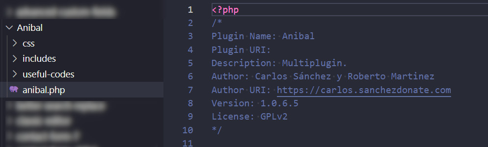 Plugin WordPress básico
