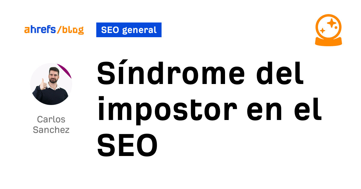 Síndrome del impostor en el SEO