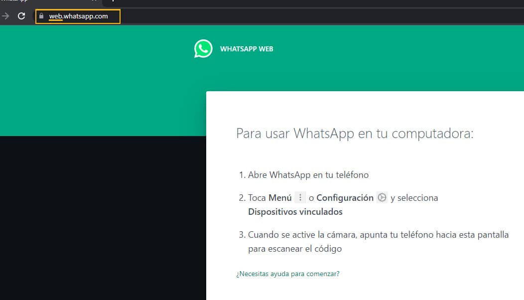Subdominio whatsapp web seo