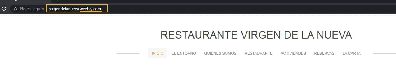 subdominio Weebly