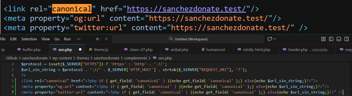 URL absoluta generada dinámicamente