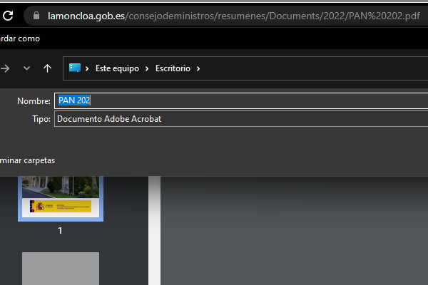 URL con espacios en blanco